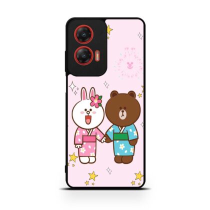 Line Friends Brown and Cony Motorola Moto G Stylus 5G 2024 case