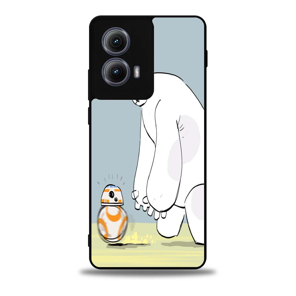 Baymax Meet Bb8 Case for Motorola Edge (2024) – Caselinor