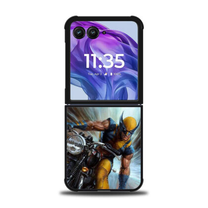 Wolverine Riding Google Case For motorola razr+ 2024