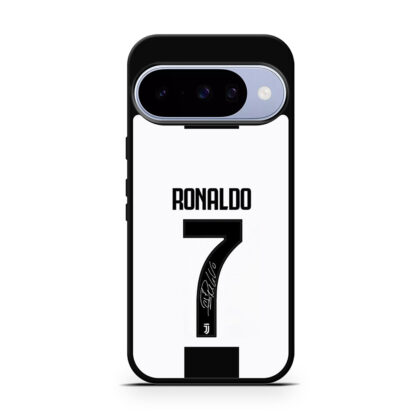 7 Number Cristiano Ronaldo Juventus Google Pixel 10 Series Case